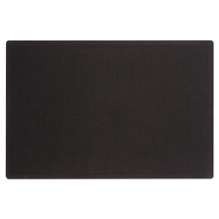Quartet Fabric Bulletin Board 48x36", Black 7684BK